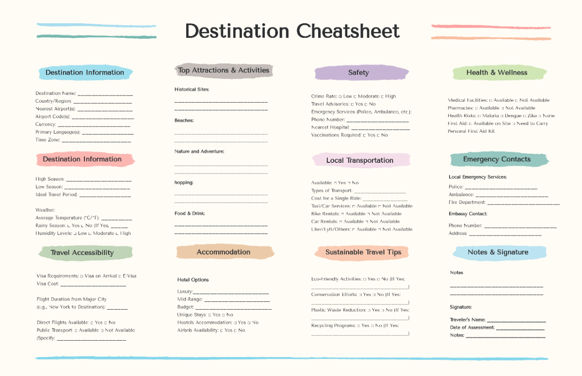 Free Cheat Sheet Templates To Edit Online inside Free Printable Cheat Sheet