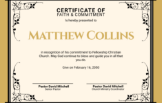 Free Christian Church Certificate Template To Edit Online intended for Free Religious Certificate Templates