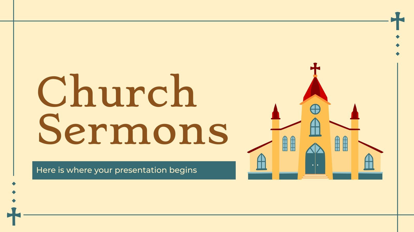 Free Church-Related Google Slides And Ppt Templates throughout Free Powerpoint Templates For Church Presentation