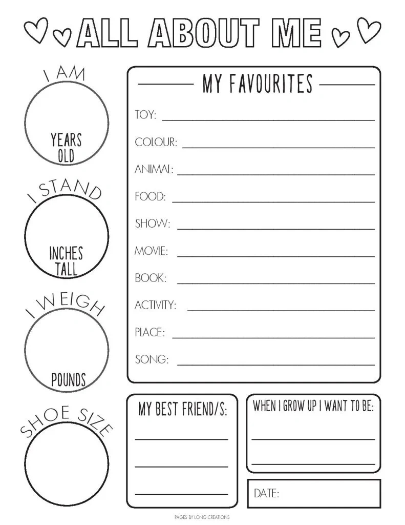 Free Covid-19 Time Capsule Worksheets - Kiddychart in Free Printable Time Capsule Worksheets