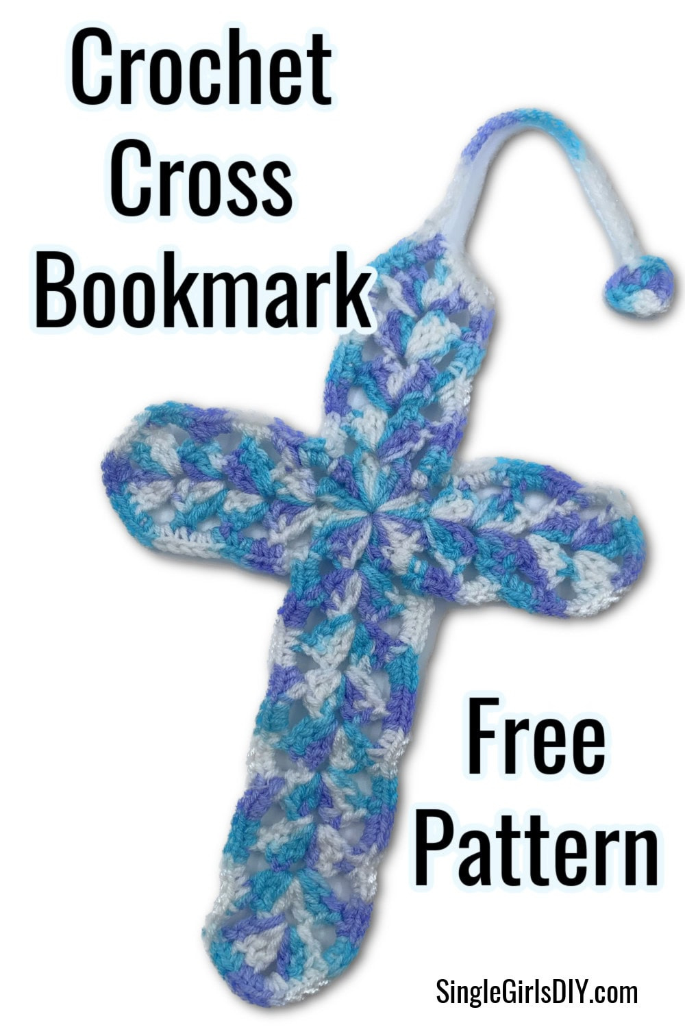 Free Cross Bookmark Crochet Pattern - Single Girl&amp;#039;S Diy regarding Free Printable Crochet Cross Bookmark Patterns