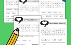 Free Cryptoquote Puzzles Printable – Growing Play with Printable Cryptoquip Puzzles