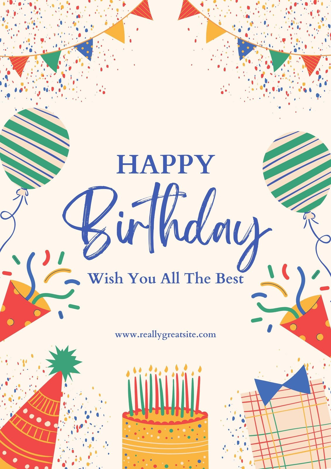 Free Custom Printable Birthday Flyer Templates | Canva for Free Printable Birthday Poster Templates