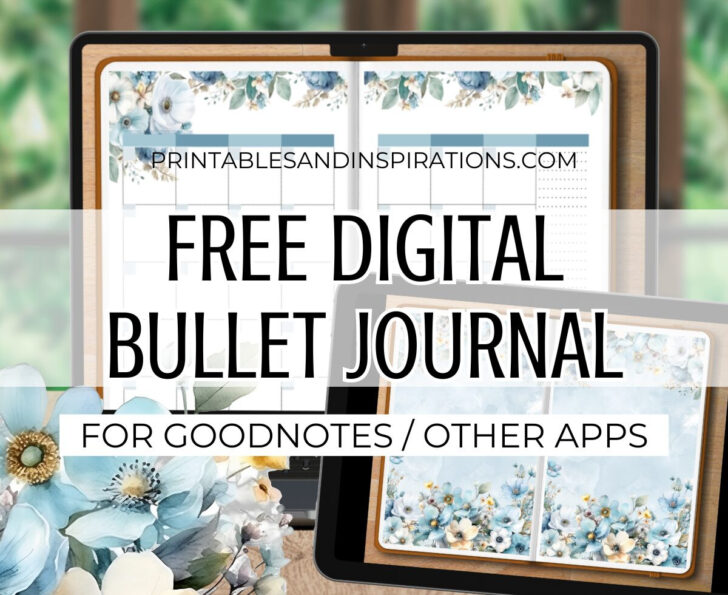 Goodnotes Bullet Journal Templates Free
