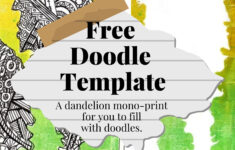 Free Doodle Template — Engelbelle regarding Free Printable Doodle Patterns