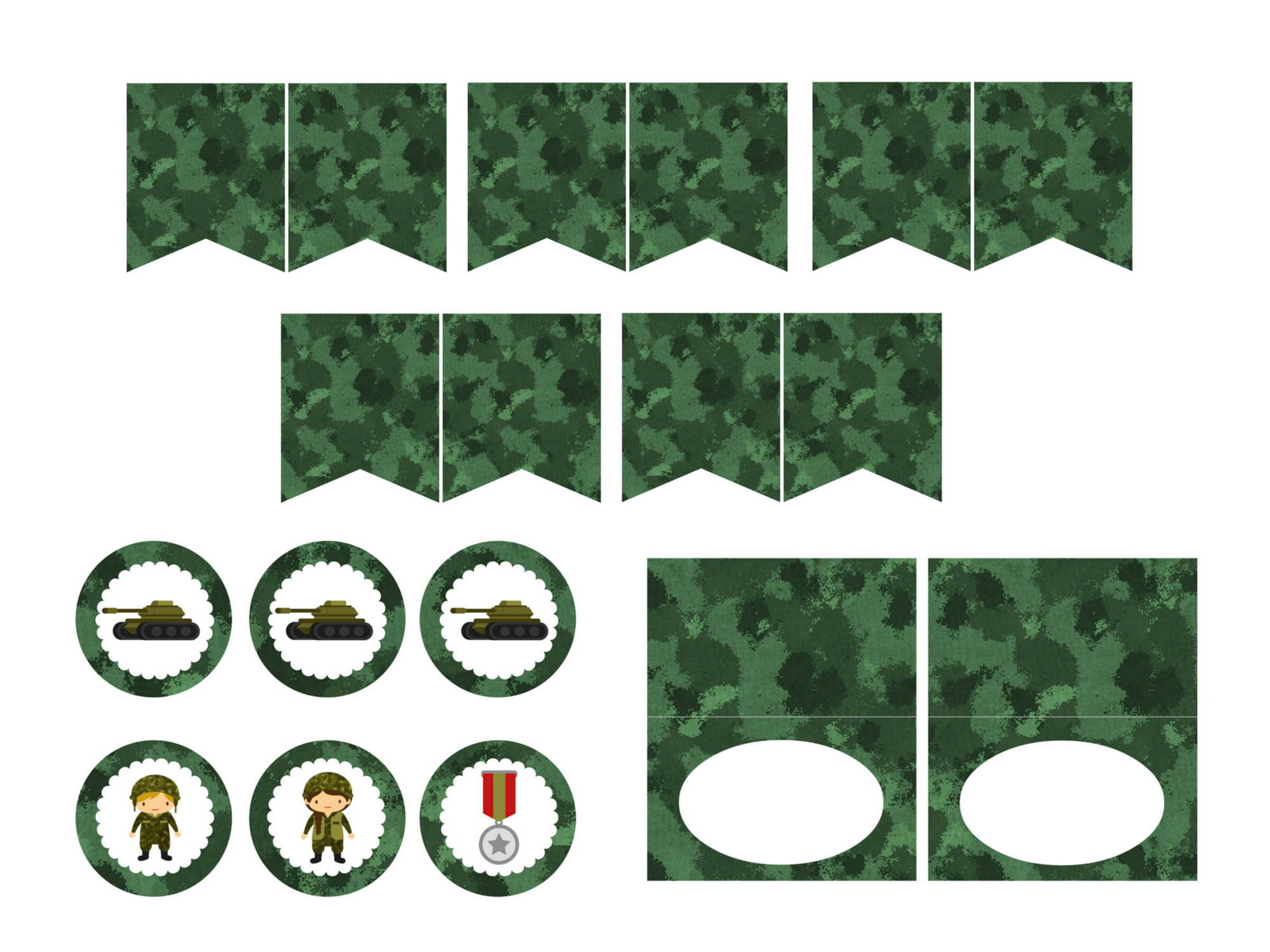 Free Download Green Camo Printable - Magical Printable for Free Camo Printables