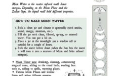 Free Download Grimoire Pages – Your Printable Book Of Shadows Pdf in Free Printable Grimoire Pages