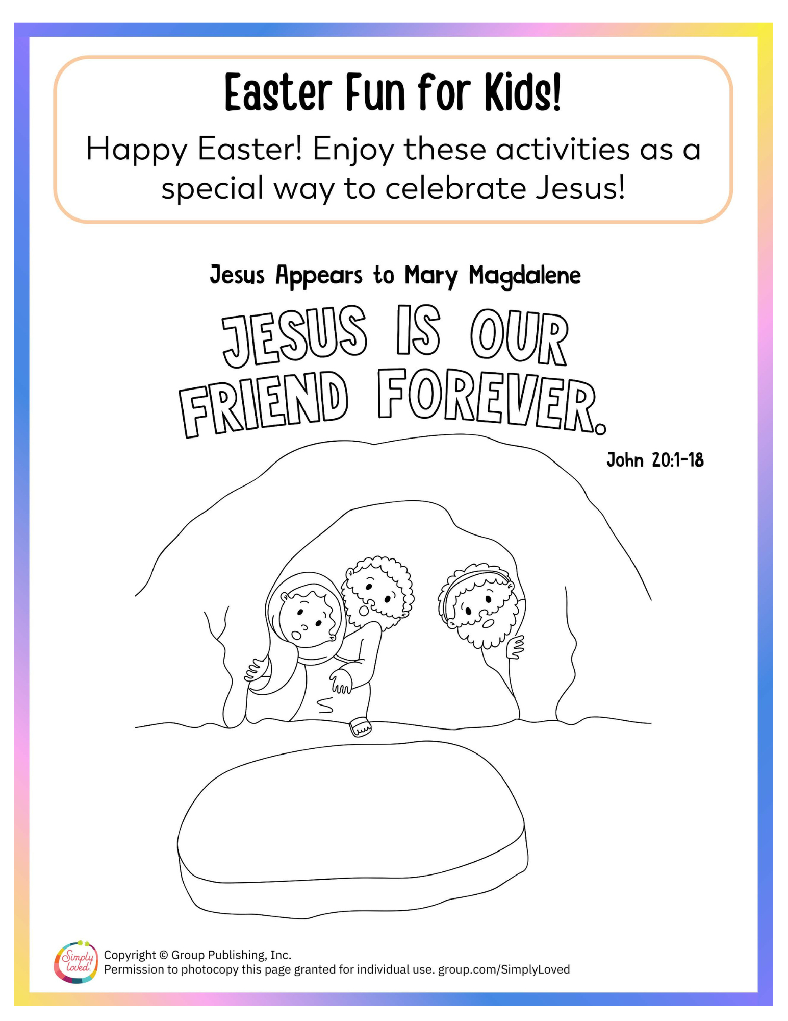 Free Easter Download! regarding Free Printable Easter Skits For Churches