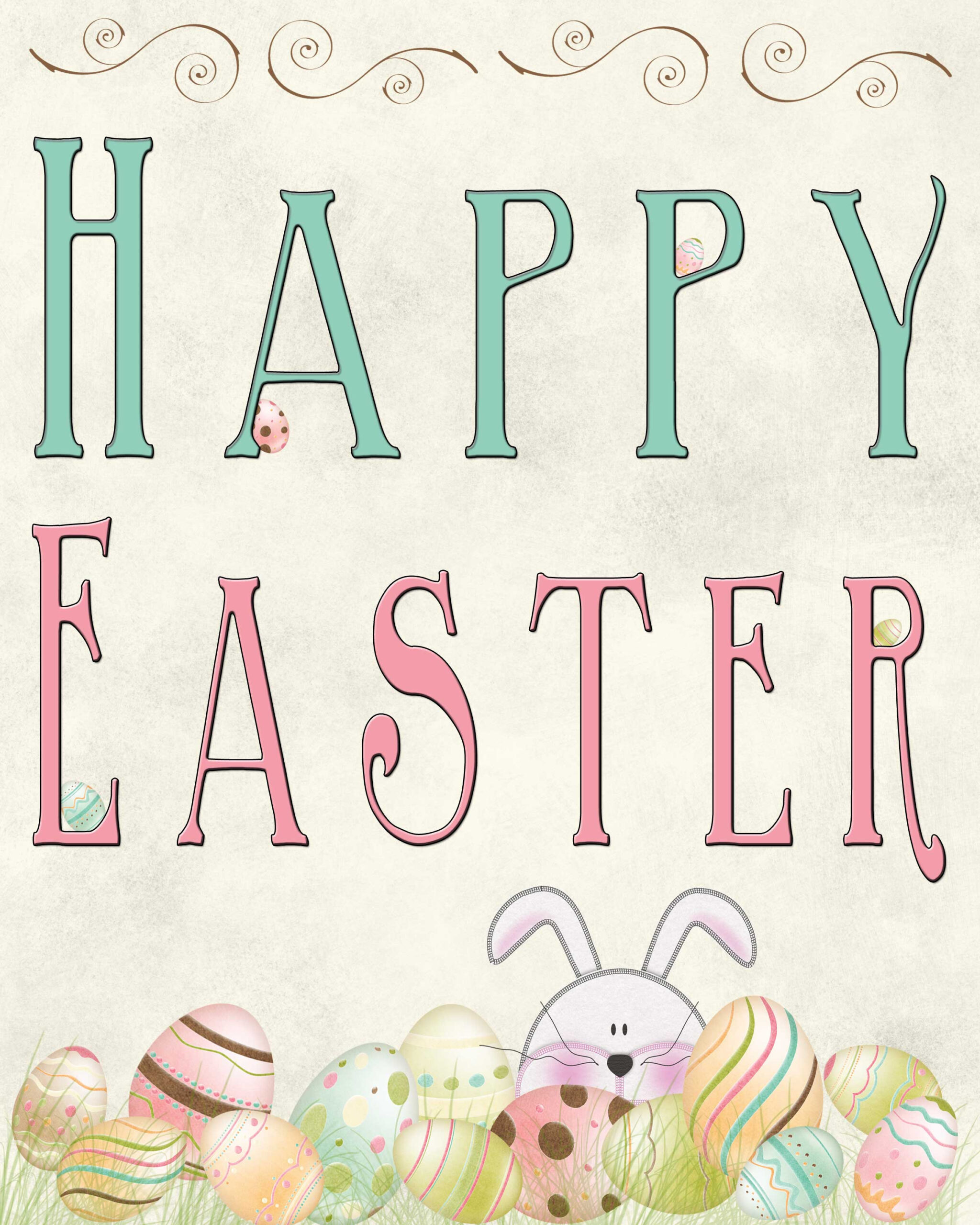 Free Easter Printable - Tgif - This Grandma Is Fun for Happy Easter Images Free Printable