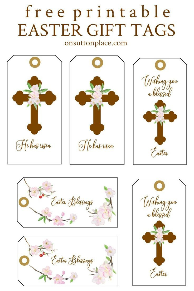 free easter printables throughout free printable christian easter tags Free Easter Printables throughout Free Printable Christian Easter Tags