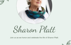 Free Editable Funeral Invitation Template To Edit Online within Free Funeral Invitation Template