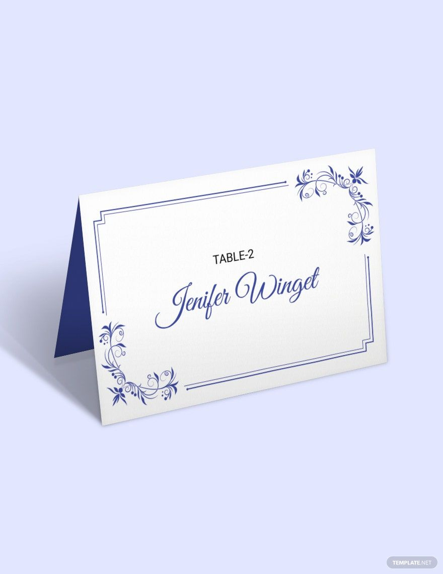 Free Editable Place Card Templates In Word To Download in Free Place Cards Template Word Download