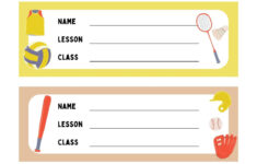 Free Editable Printable Name Tag Sticker Templates | Canva throughout Preschool Name Tags Free Printable