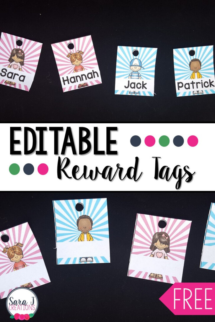 Free Brag Tags Printables