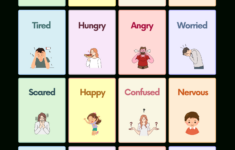Free Emotions Flashcards For Autism And Speech Therapy | Autistichub throughout Free Printable Emotion Cards For Autism