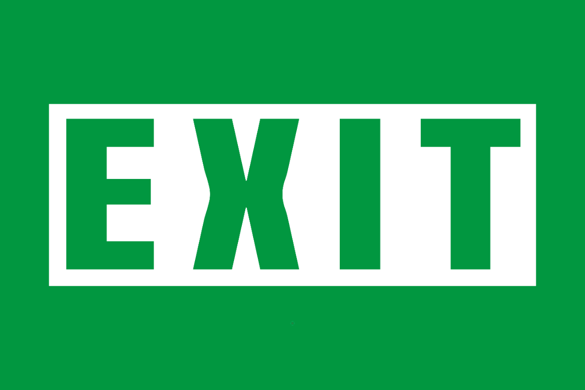 Free Exit Sign Template To Edit Online for Free Printable Exit Sign Template