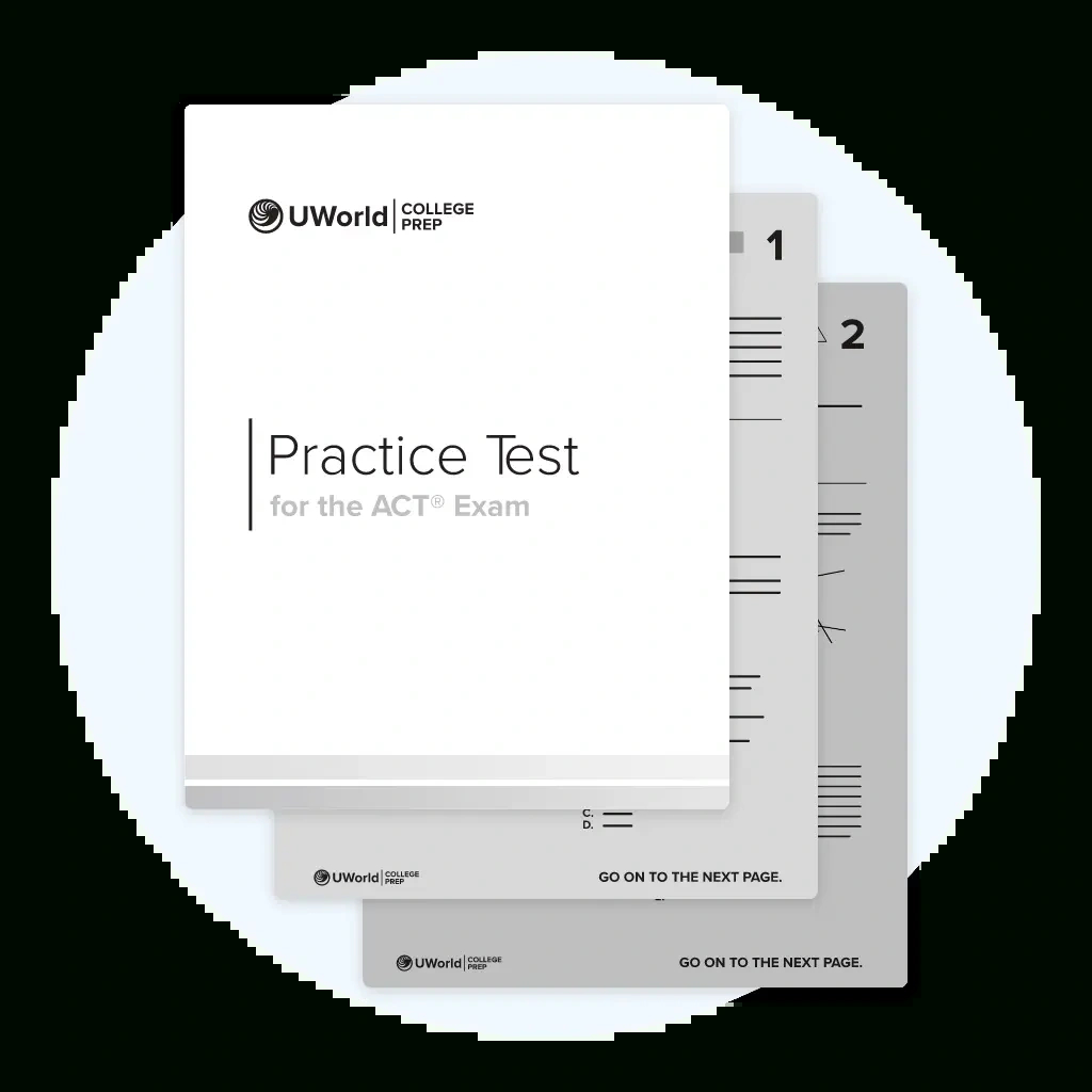Free Full-Length Act® Practice Tests regarding Free Printable Act Practice Questions