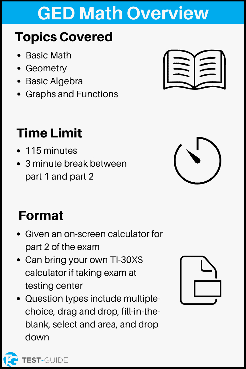 Free Ged Math Practice Test | Test-Guide with Free Practice Ged Test Printable and Answers