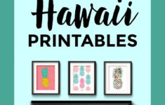 Free Hawaiian Travel Art • 16 Free Printables • Little Gold Pixel pertaining to Free Hawaiian Printables