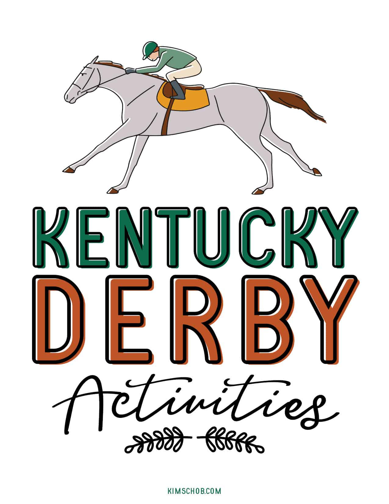 Free Kentucky Derby Printable Games - Kim Schob inside Kentucky Derby Printables Free