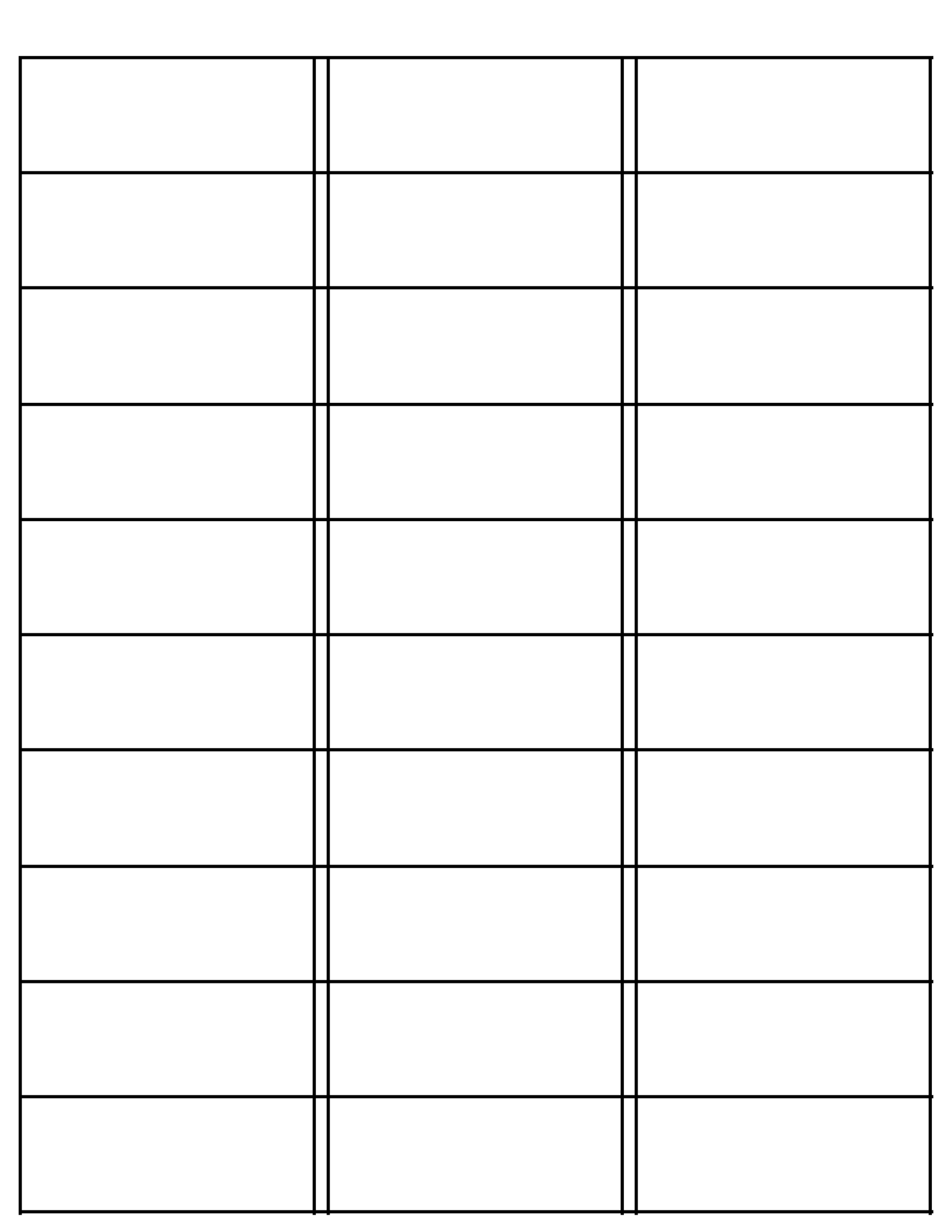 Free Label Template Compatible With Avery® 5960 - For Google Docs in Avery 5960 Template Free