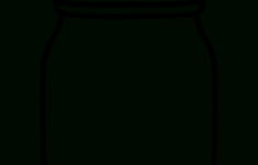 Free Mason Jar Printables Templates pertaining to Free Printable Mason Jar Template