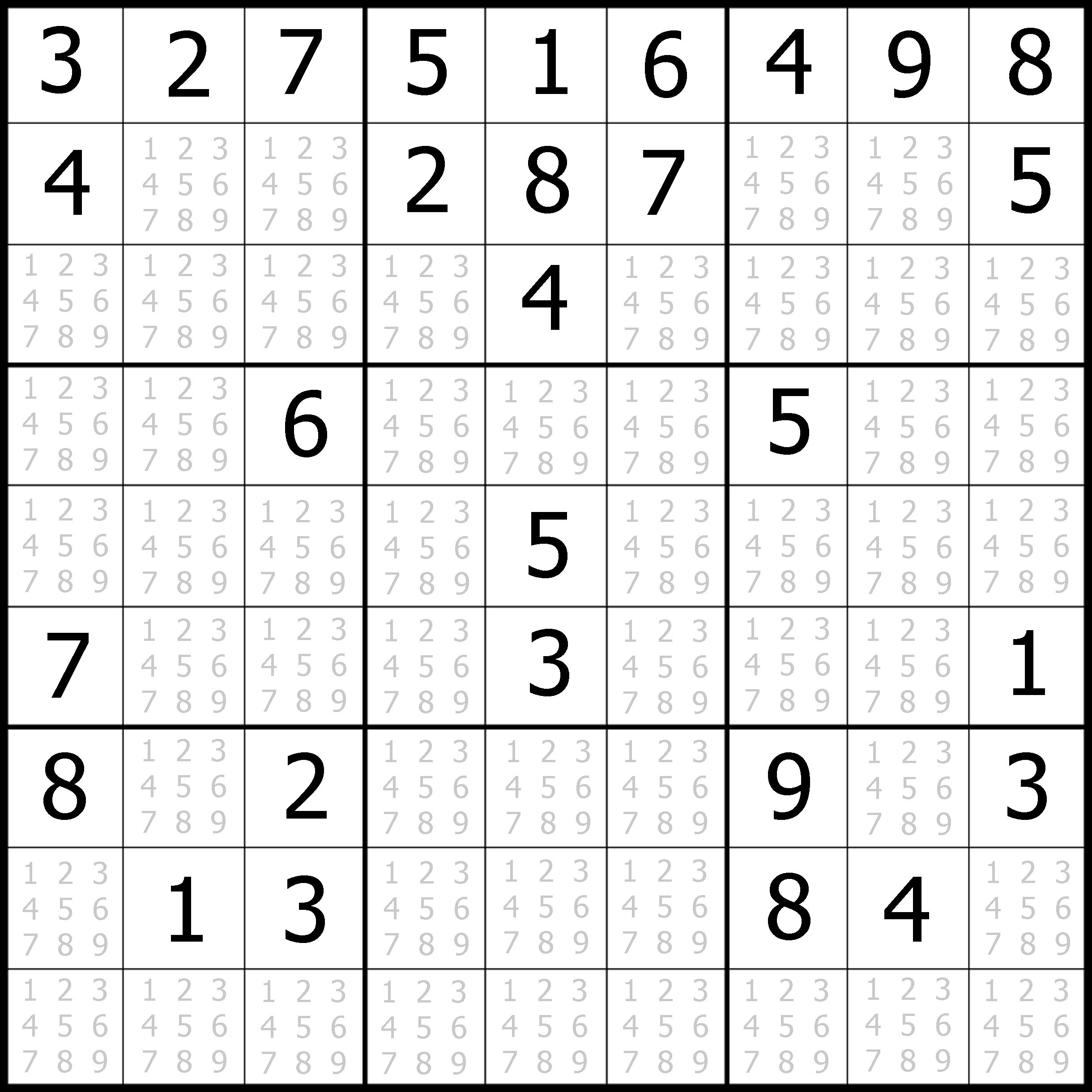 Free Medium Sudoku Puzzle #01 | Sudoku Puzzler regarding Free Printable Sudoku Medium