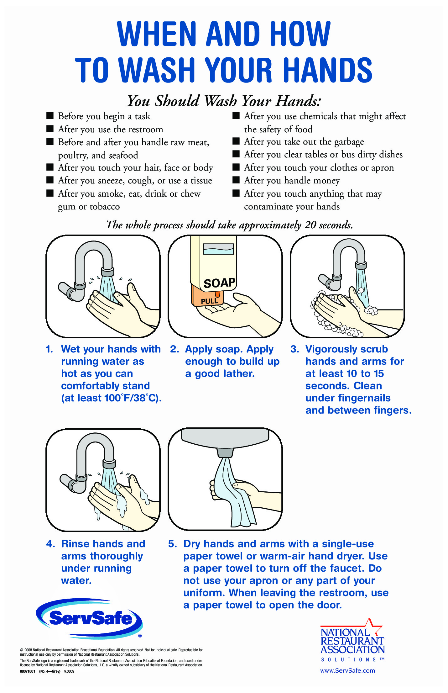 Free Michigan Handwashing Poster Labor Law Poster 2025 for Free Printable Wash Your Hands Sign