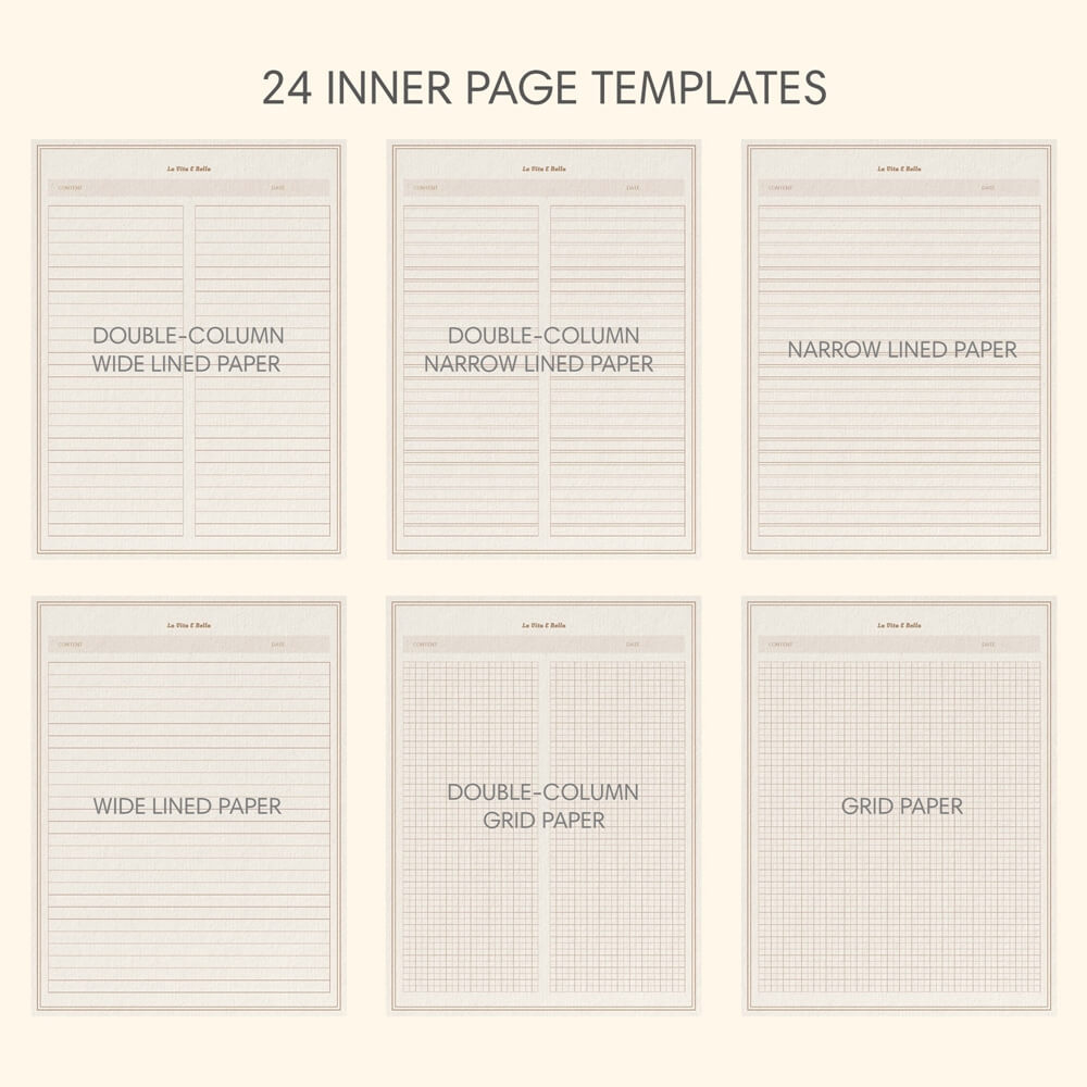 Free Notability Templates For Your Own Notebook Ideas - Yaayplanners pertaining to Notability Templates Free