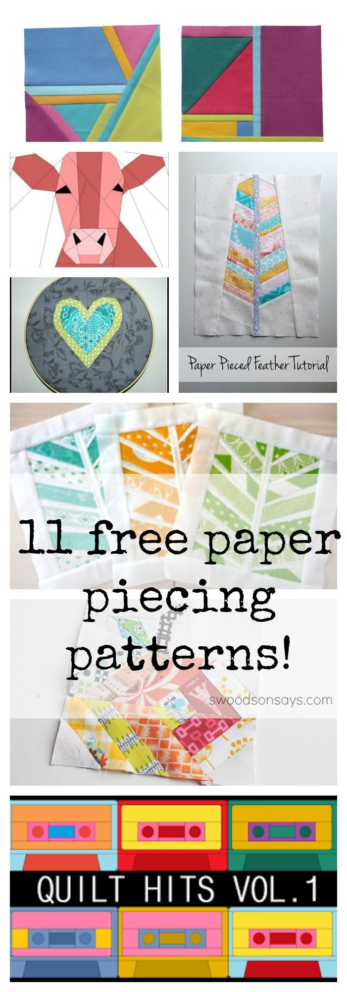 Free Paper Piecing Patterns To Download And Sew regarding Free Printable Paper Piecing Patterns For Quilting
