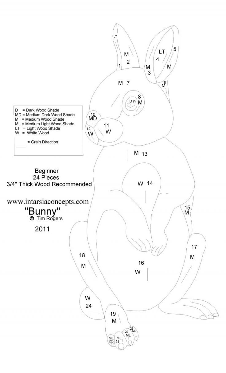Free Patterns inside Free Printable Laser Intarsia Patterns