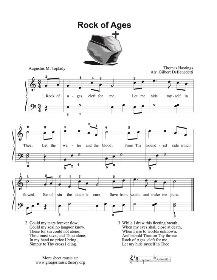 Free Christian Piano Music Printables