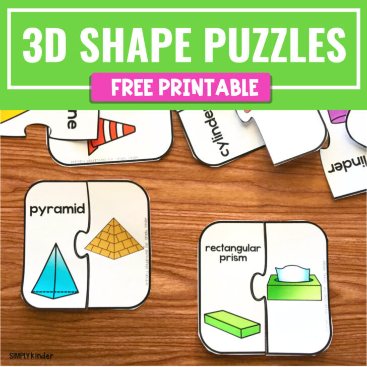 Free Printable 3d Shapes