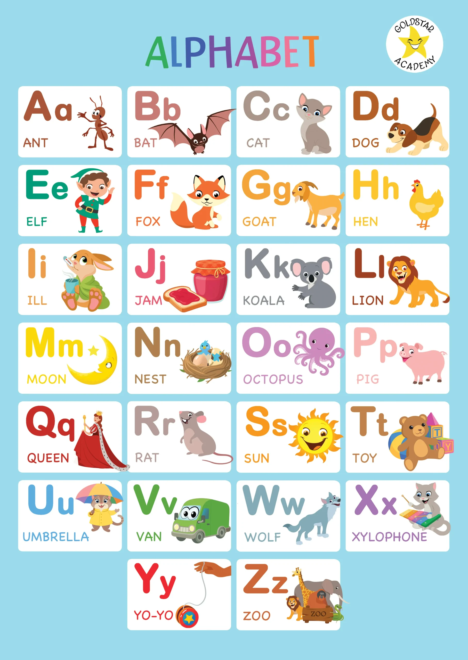 Free Printable Alphabet Posters: Boost Phonics Learning For Preschool! in Free Printable Alphabet Letters For Classroom Display