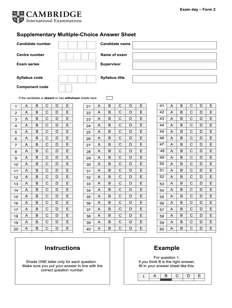 Free Printable Answer Sheets: Fill Out &amp;amp; Sign Online | Dochub inside Free Printable Bubble Sheets