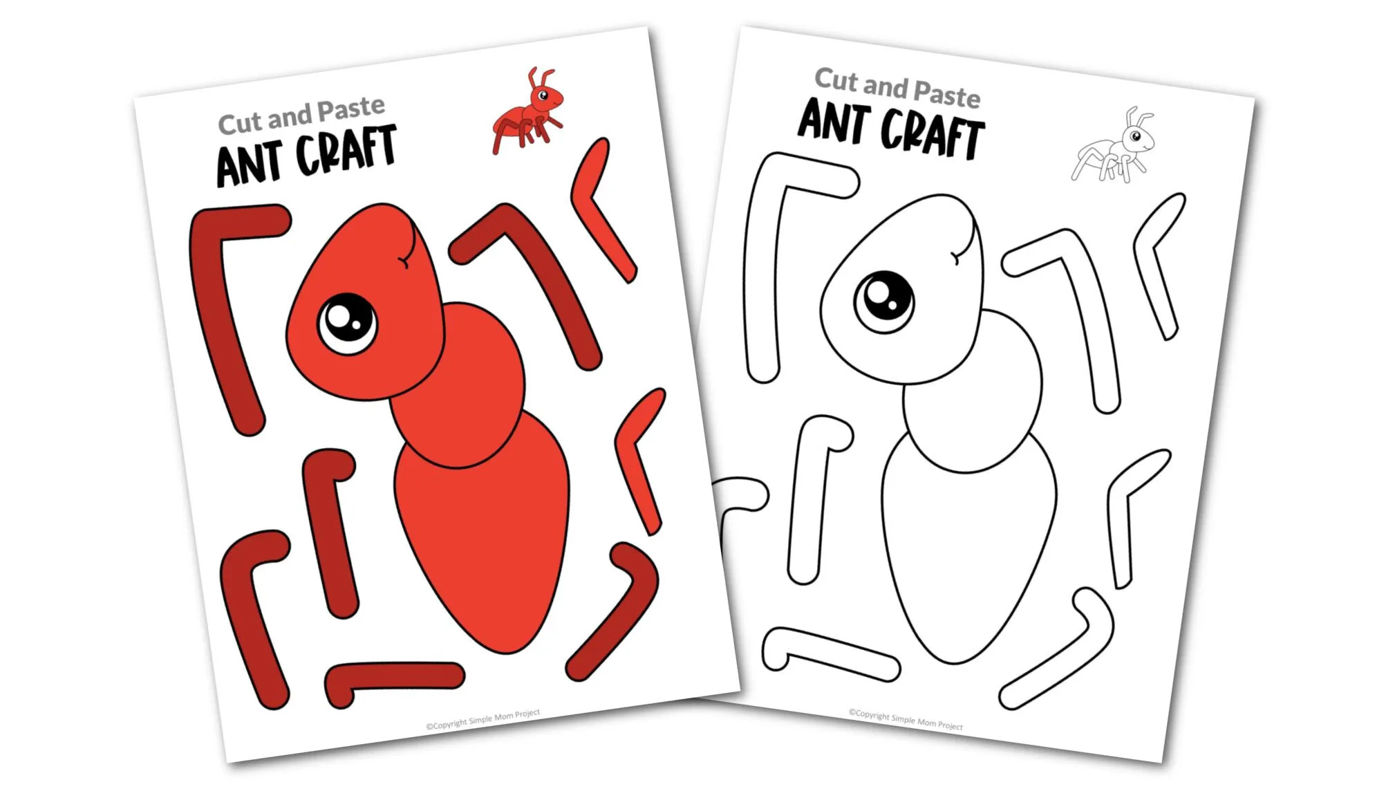 Free Printable Ant Craft Template – Simple Mom Project throughout Free Printable Ant Template