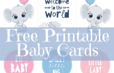 Free Printable Baby Cards | New Baby & Baby Shower Cards throughout Free Printable Baby Name Suggestion Cards