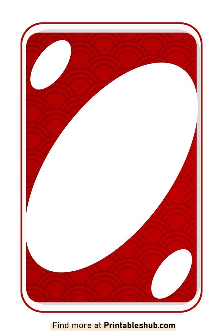 Free Printable Blank Uno Cards Template [Pdf] - Printables Hub throughout Free Blank Uno Card Template