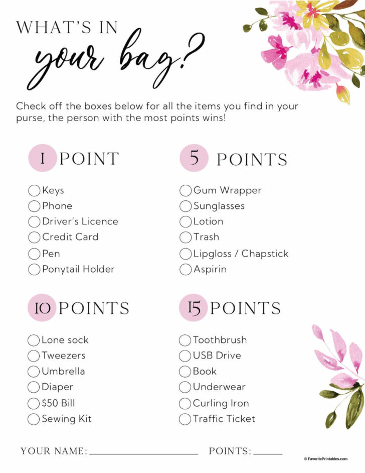 Pdf Free Printable Bridal Shower Games