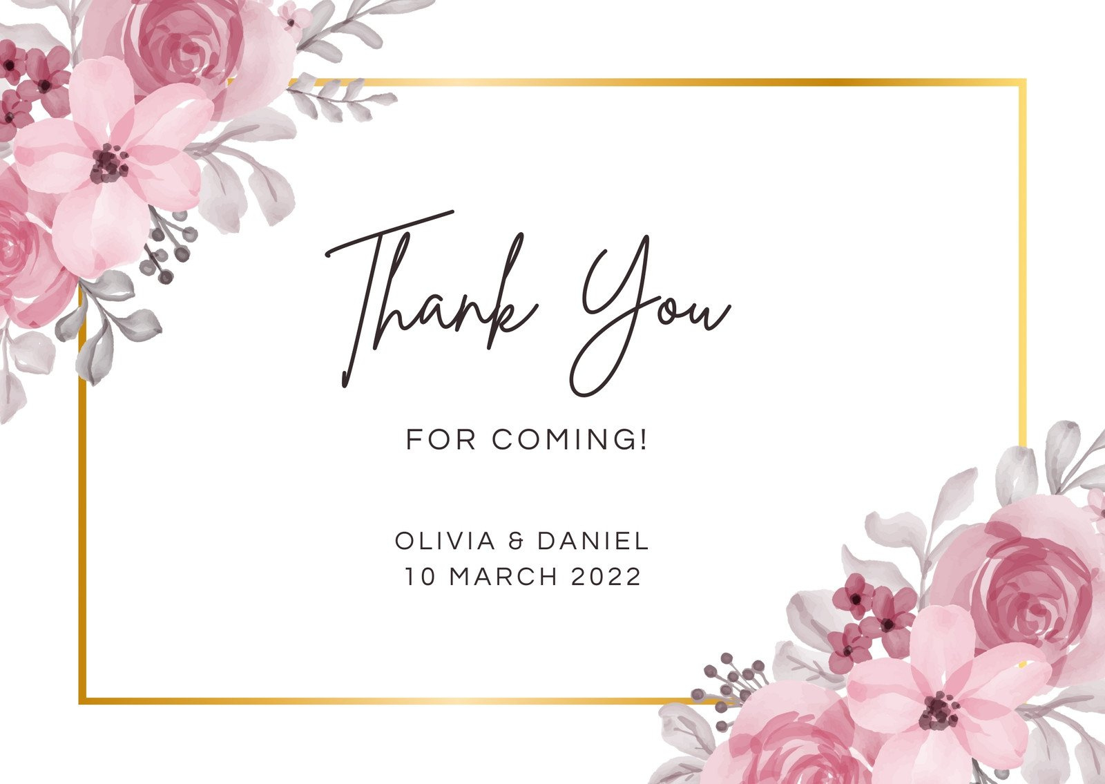 Free Printable Card Templates You Can Customize | Canva intended for Free Online Printable Cards No Download