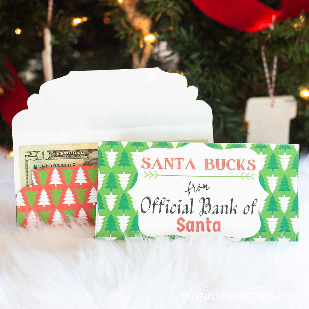 Free Printable Christmas Money Holders - Sweet Pea with Free Printable Christmas Money Holders