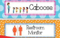 Free Printable Classroom Jobs Pdf To Use Now! with regard to Classroom Jobs Printables Free