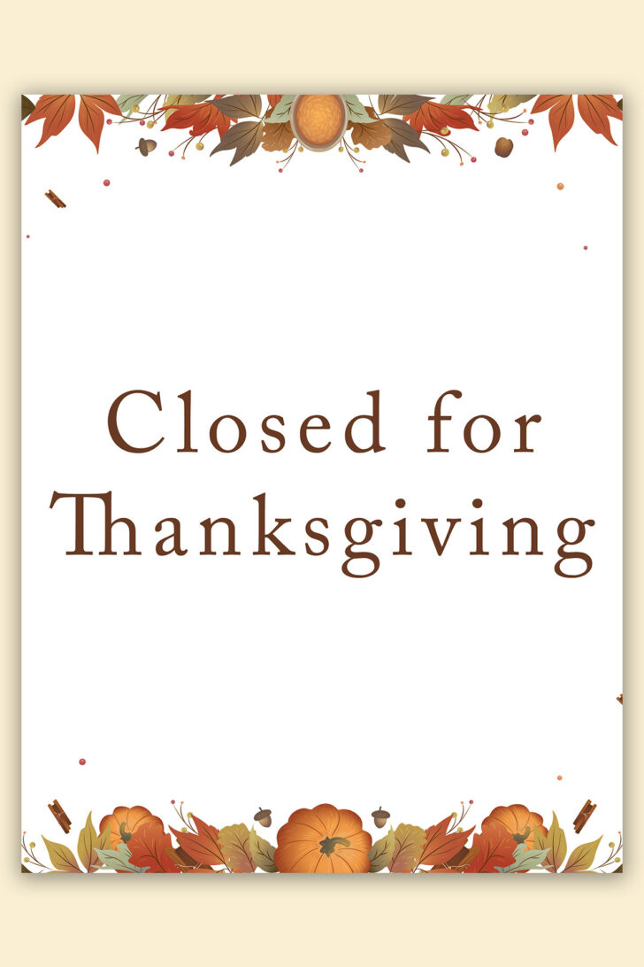 Free Printable Closed Signs Free Printable Closed Signs