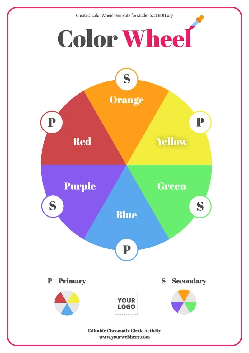 Free Printable Color Wheel Templates in Color Wheel Printable Free