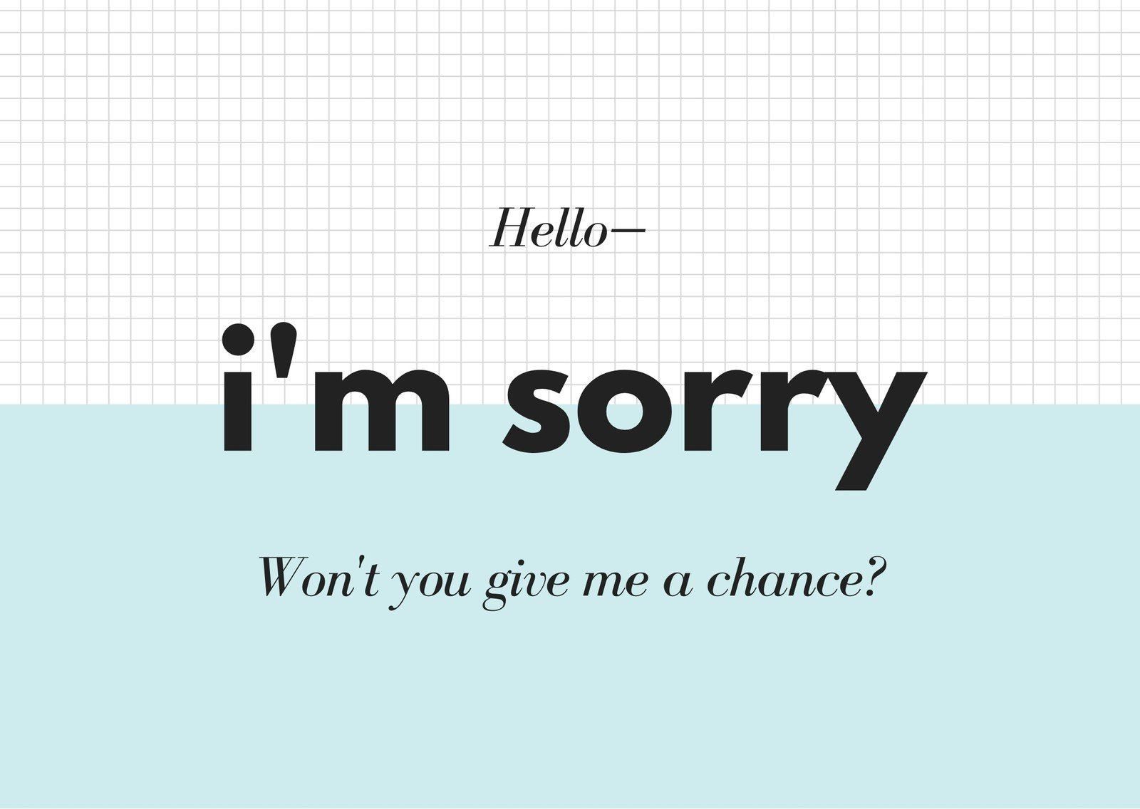 free printable customizable apology card templates canva with free im sorry printable cards Free Printable, Customizable Apology Card Templates | Canva with Free Im Sorry Printable Cards