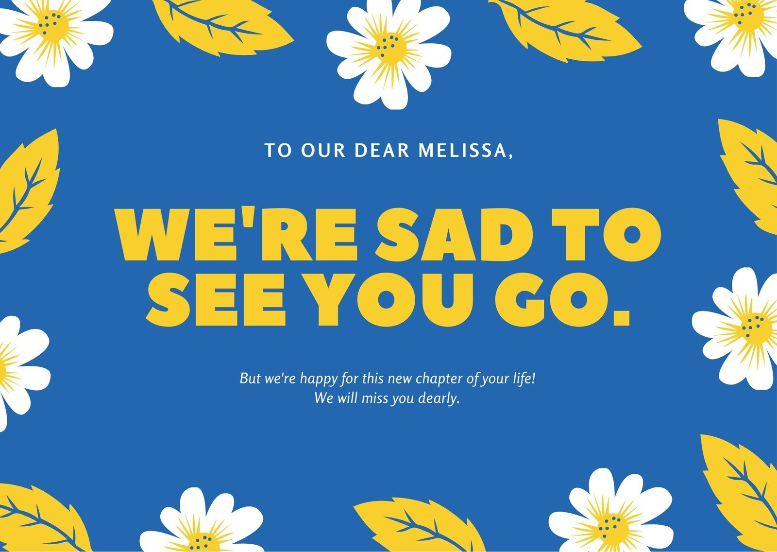 free printable farewell card templates to personalize online canva regarding we will miss you cards for coworker printable free Free, Printable Farewell Card Templates To Personalize Online | Canva regarding We Will Miss You Cards For Coworker Printable Free