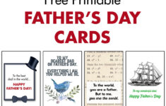 Free Printable Father'S Day Cards • Rose Clearfield within Fathers Day Cards From Wife Free Printable