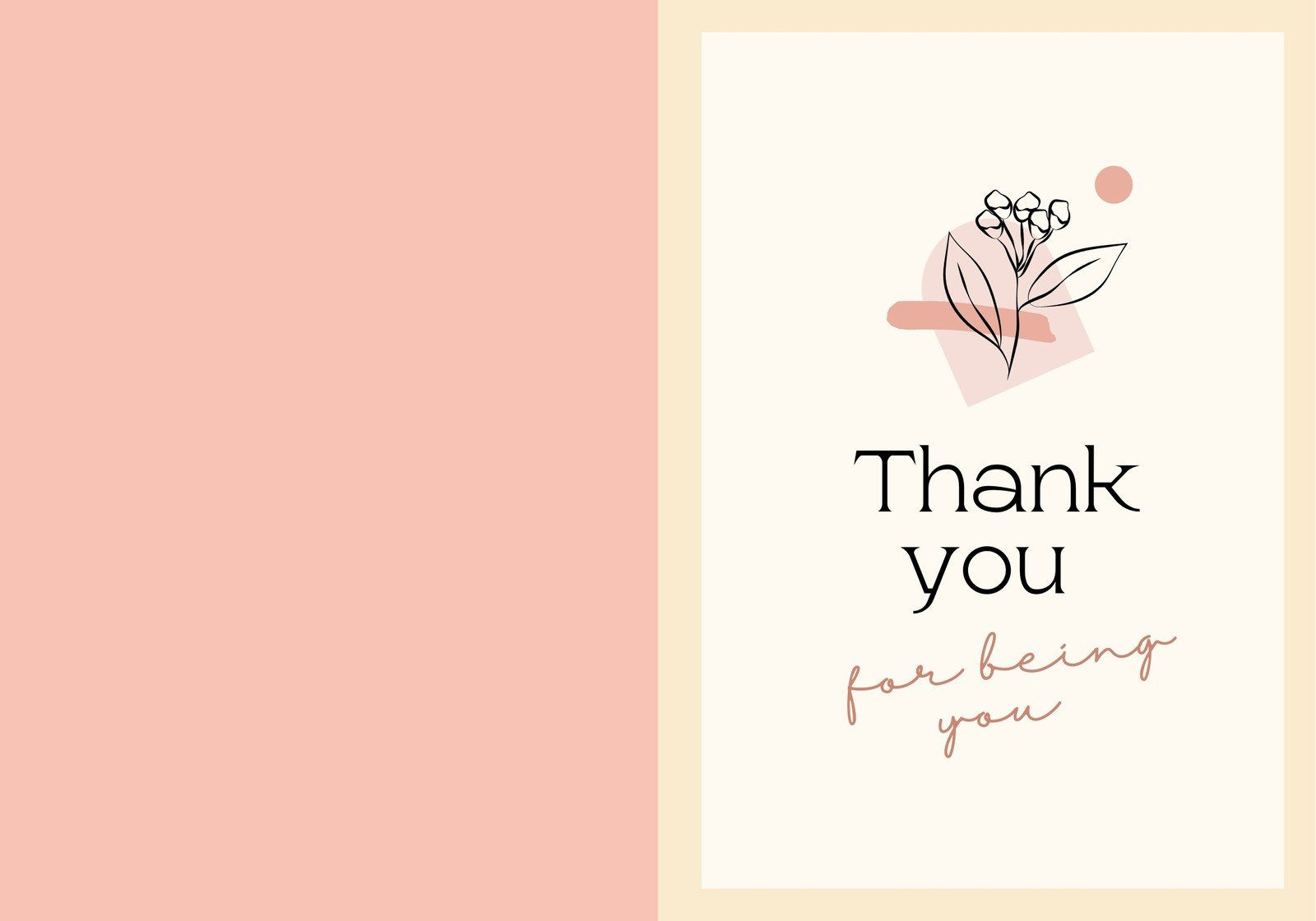 Free Printable Folded Card Templates To Customize Online | Canva with Free Printable Foldable Cards
