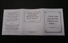 Free, Printable Gospel Tracts In English And Spanish – The Gospel intended for Free Printable Tracts