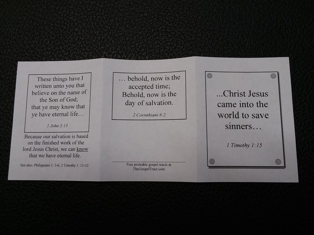 Free, Printable Gospel Tracts In English And Spanish - The Gospel intended for Free Printable Tracts